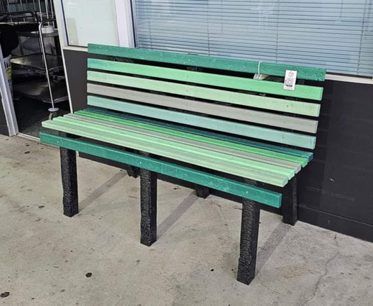 Large Rainbow Kindness Bench